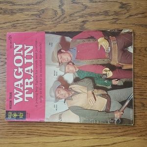 Vintage 60s Wagon Train No. 1 Gold Key Comics Comic Book